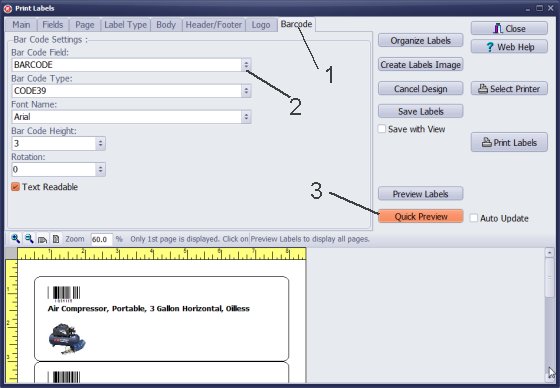 equipment simple inventory catalog