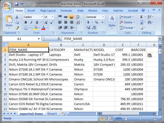 enter names to define mapping