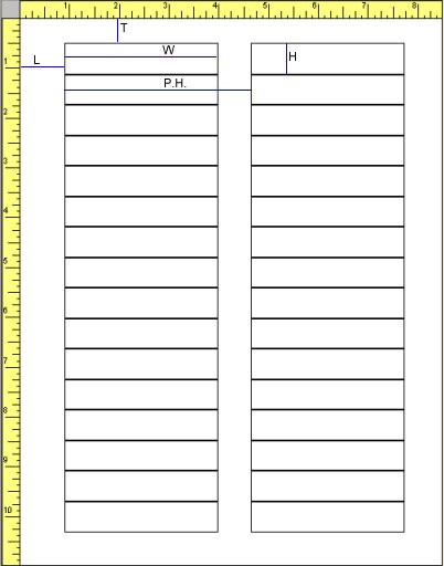 customize label, measure distances