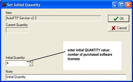 number of licenses