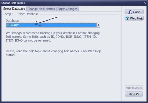 movie library, customize data fields