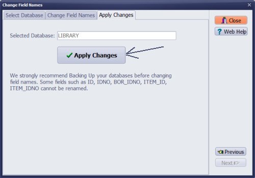 movie library, customize data fields