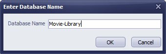 enter library name, template file