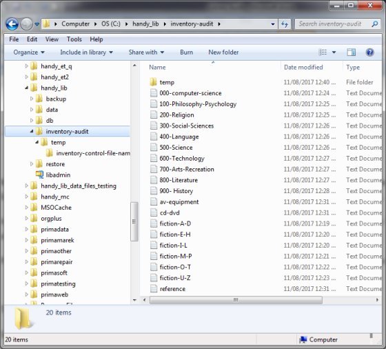 save files with barcodes in one folder
