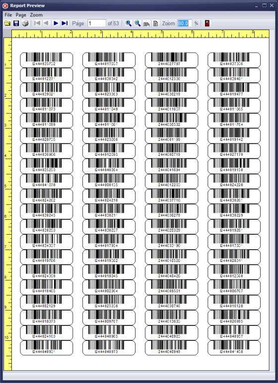 bar code label template avery 5167