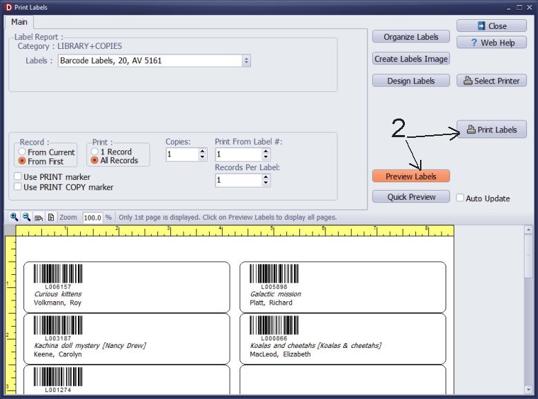 print replacement labels