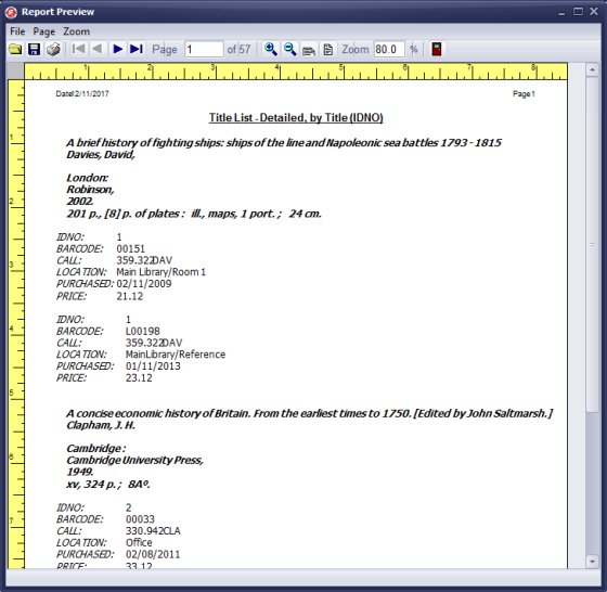 report, data fields in rows layout option