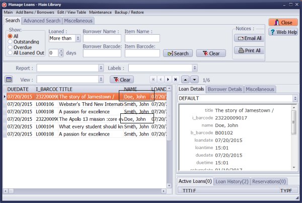 remove delete patron, decide about loans