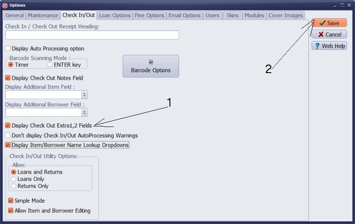 select display extra fields