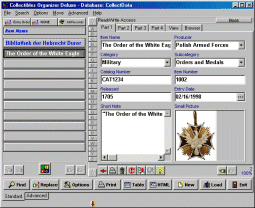 Collectibles Organizer Deluxe screenshot