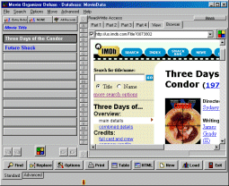 Movie Organizer Deluxe software