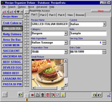 standar record view pages