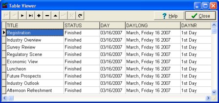 data table viewer