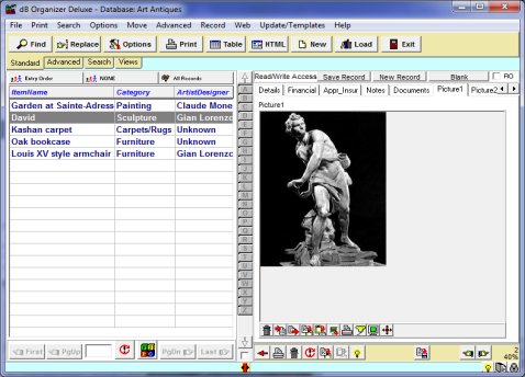 art antiques software images