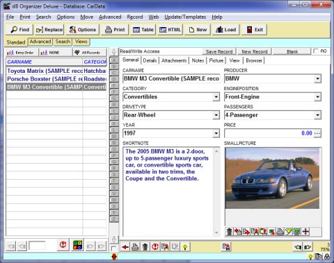 Car software solution template