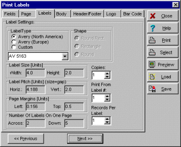 coin software lable type