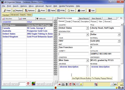 coin software medieval database