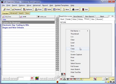 Database software images