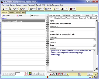 dictionary software solution one