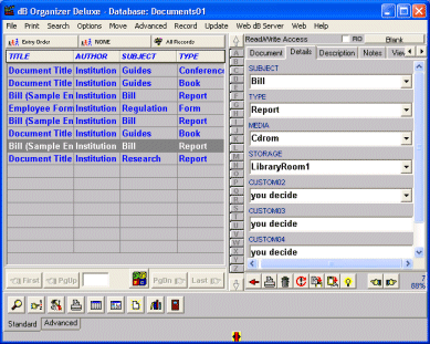 document management database