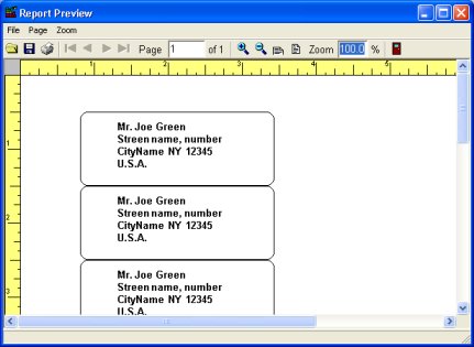 labels, address labels