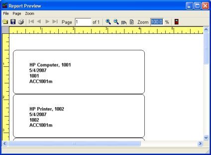 equipment id labels