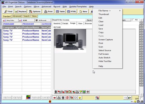 Inventory software images