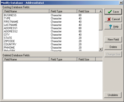Inventory software new database