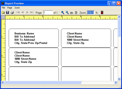 invoice software labels preview