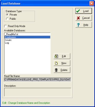 issue tracking load database