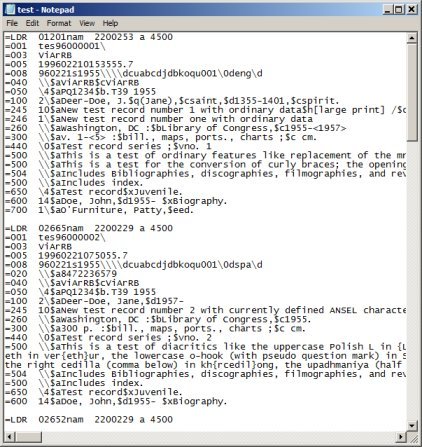 import library data from spreadsheet text files