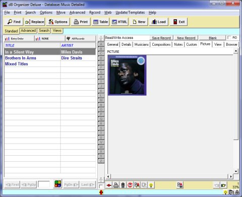 Music software solution template