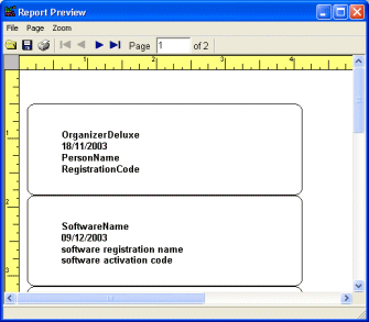 password software print labels preview