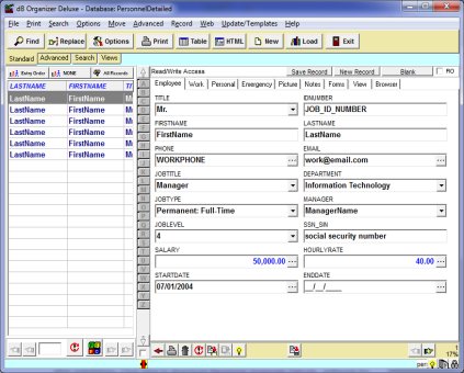 personnel software detailed