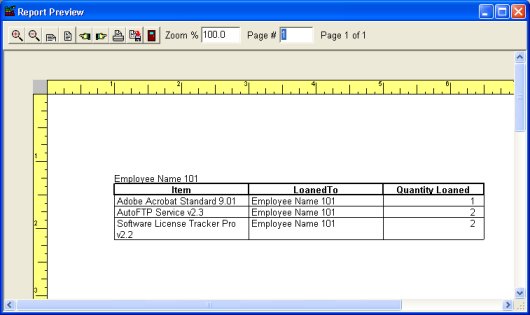 software usage by employee