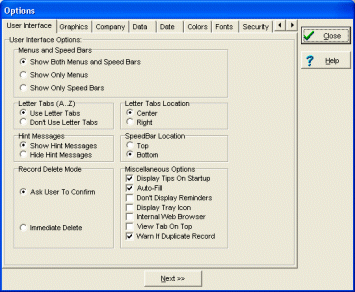 vendor software options