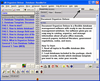 database switch modes